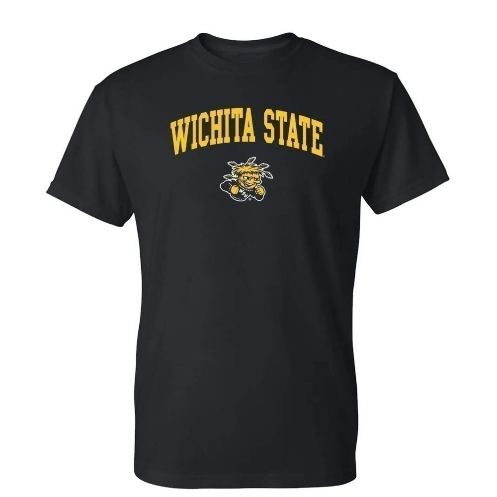 Fanatics Wichita State Shockers Arch Logo T-Shirt Black XL
